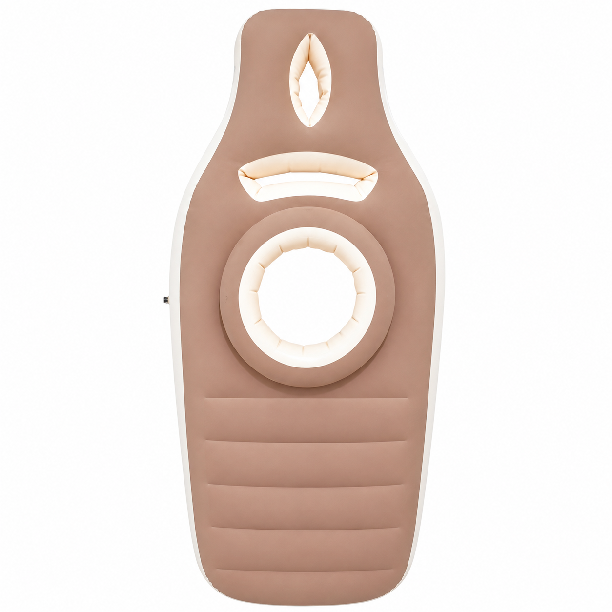 Pregnancy Massage Pad — Inflatable Maternity Lying Mat with Belly Hole